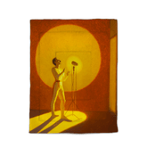 Detailed texture of SurArt 98 Comforter, highlighting its cozy and stylish fabric.